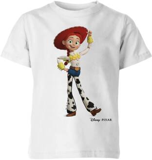 Toy Story 4 Jessie Kids' T-Shirt - White - 98/104 (3-4 jaar) Wit - XS