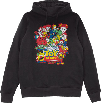 Toy Story Characters Kids' Hoodie - Black - 146/152 (11-12 jaar) - Zwart - XL