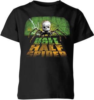 Toy Story Half Doll Half Spider Kinder T-shirt - Zwart - 98/104 (3-4 jaar) - Zwart - XS