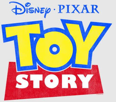 Toy Story Logo Dames T-shirt - Grijs - L - Grijs