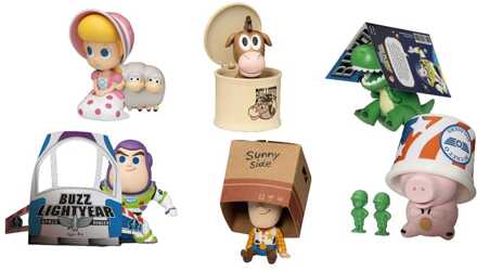 Toy Story Mini Egg Attack Blind Box Figures Hide and Seek Series 8 cm Assortment (6)