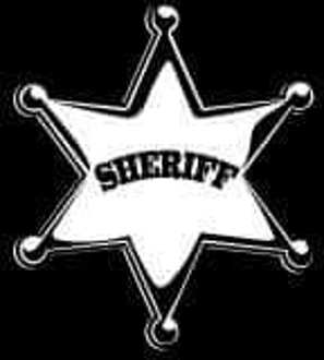Toy Story Sheriff Woody Badge Dames Trui - Zwart - S - Zwart