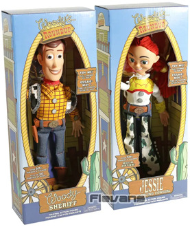 Toy Story Talking Woody Jessie Buzz Lightyear Rex Bullseye Collectible Figure Speaking Toy Doll