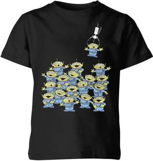 Toy Story The Claw Kinder T-shirt - Zwart - 98/104 (3-4 jaar) - Zwart - XS