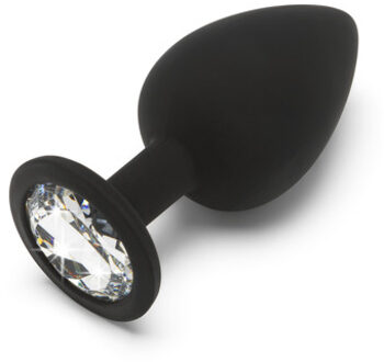 ToyJoy Diamond Booty Jewel Large Butt Plug Zilver - GEEN