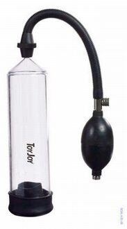 Toyjoy - Power Pump Black - Clear - Penispomp - Ø 55 mm