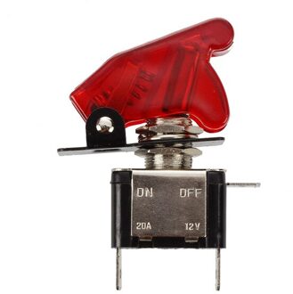 TOYL 12V 20A Auto Cover LED SPST Toggle Tuimelschakelaar Controle Auto Auto Cover LED Light Toggle Rocker Switch 20A 12V