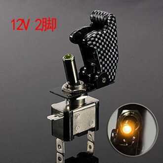 TOYL 12V 20A Auto Cover LED SPST Toggle Tuimelschakelaar Controle Auto Auto Cover LED Light Toggle Rocker Switch 4