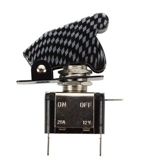 TOYL 12V 20A Auto Cover LED SPST Toggle Tuimelschakelaar Controle Auto Auto Cover LED Light Toggle Rocker Switch