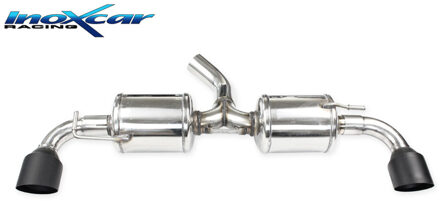 Toyota 100% RVS Dubbele Sportuitlaat passend voor Toyota GR Yaris1.6 (261pk) 2020- IXTOYA0610CB