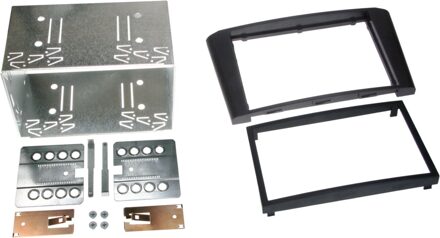 Toyota 2-DIN Paneel Toyota Avensis 2003-2009 Kleur: Zwart 38130006