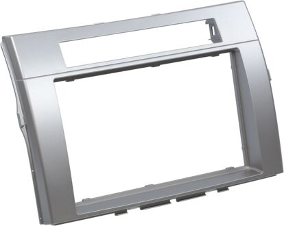 Toyota 2-DIN Paneel Toyota Corolla Verso 2004-2009 - Kleur: zilver 281300222