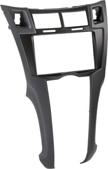 Toyota 2-DIN Paneel Toyota Yaris 2006-2011 - Kleur: Zwart 381300352
