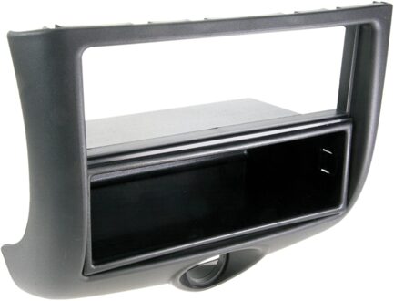 Toyota 2-DIN Paneel Toyota Yaris met opbergvak 1999-2003 Kleur: Zwart 28130004