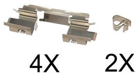 Toyota Accessoireset, schijfremblok 1613Q