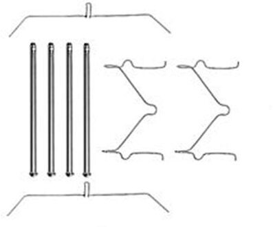 Toyota Accessoireset, schijfremblok