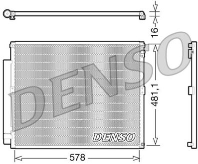 Toyota Airco condensor DCN50017