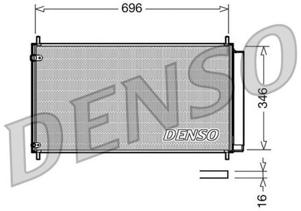 Toyota Airco condensor DCN50022