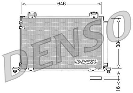 Toyota Airco condensor DCN50026