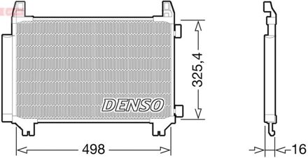 Toyota Airco condensor DCN50028