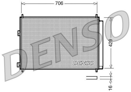 Toyota Airco condensor DCN50030