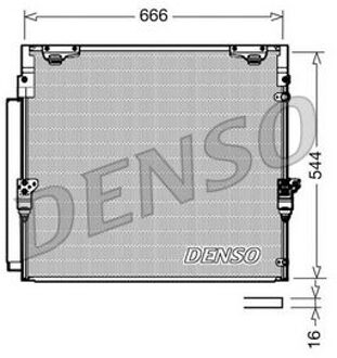 Toyota Airco condensor DCN50036