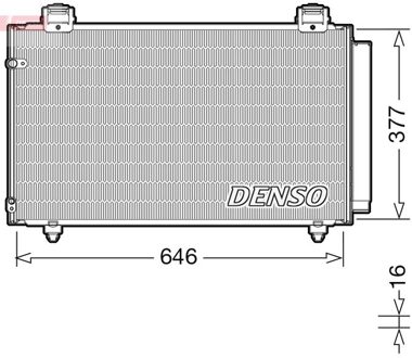 Toyota Airco condensor DCN50043