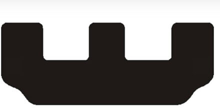 Toyota Automatten passend voor toyota corolla verso 3e rij 2004 - 2009 MSN1361601