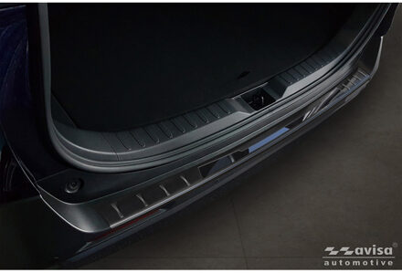 Toyota Avisa Zwart RVS Achterbumperprotector passend voor Toyota RAV4 V (XA50) 2018- incl. Plug-in-Hybrid AV250205