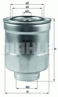 Toyota Brandstoffilter KC389