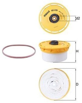 Toyota Brandstoffilter KX479D