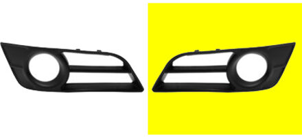 Toyota BUMPERGRILL ONDER LINKS met MISTLICHTGAT 5396593