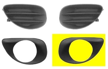 Toyota BUMPERGRILL ONDER LINKS met MISTLICHTGAT 5432593