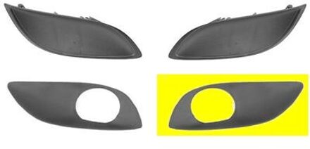 Toyota BUMPERGRILL ONDER LINKS met MISTLICHTGAT 5436593