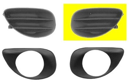 Toyota BUMPERGRILL ONDER LINKS zonder MISTLICHTGAT 5432591