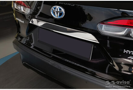 Toyota Chroom RVS Achterbumperprotector passend voor Toyoto Corolla Cross (XG1TJ) 2022- 'Ribs' AV238101