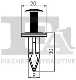 Toyota Clip, sier- /beschermingslijst 773000310
