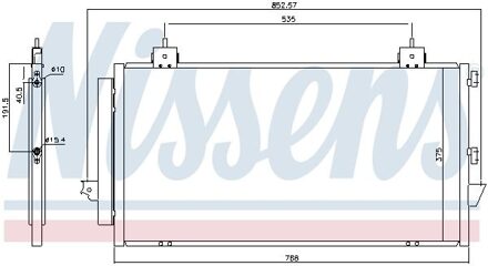 Toyota Condensor, airconditioning 94741
