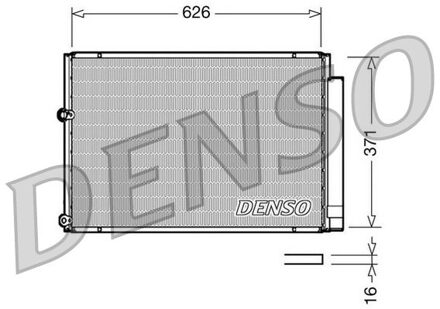 Toyota Condensor, airconditioning DCN50018