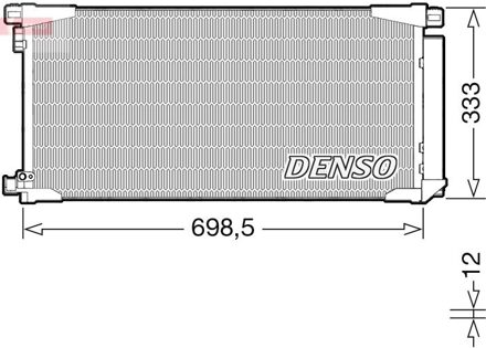 Toyota Condensor, airconditioning DCN50115