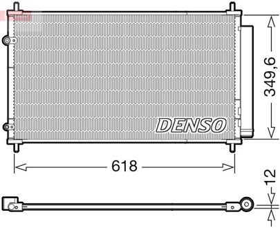 Toyota Condensor, airconditioning DCN50117