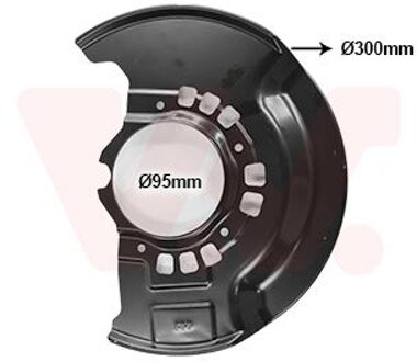 Toyota Dekplaat, remschijf 5377371