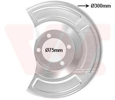 Toyota Dekplaat, remschijf 5420373
