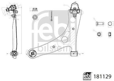 Toyota draagarmmet lagers en gewricht 181129