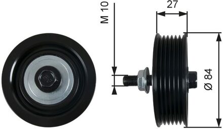 Toyota Geleide rol/omdraairol v-snaren