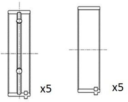 Toyota Hoofdlager BM1006STD