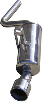 Toyota InoxCar uitlaat passend voor Toyota Corolla E11 1.4/1.6/2.0D 102mm IXTOCO01102