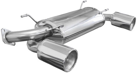 Toyota InoxCar uitlaat passend voor Toyota GT 86 1x120mm Mega IXTOGT01120M