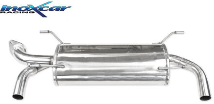 Toyota InoxCar uitlaat passend voor Toyota GT86 2.0 (200pk) Facelift 2017- IXTOGT02