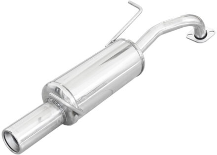 Toyota InoxCar uitlaat passend voor Toyota Yaris 1.0 69pk 2011- 1x102mm IXTOYA05102